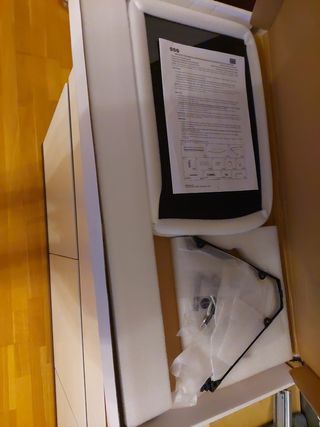 Estantería colgante audio/video cristal NUEVA