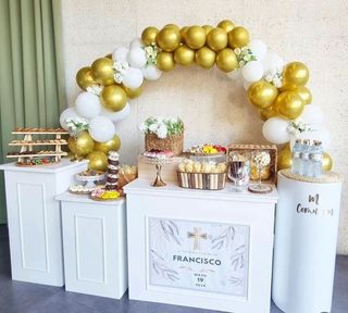 Decoraciones con Globos para Eventos Candy Bar