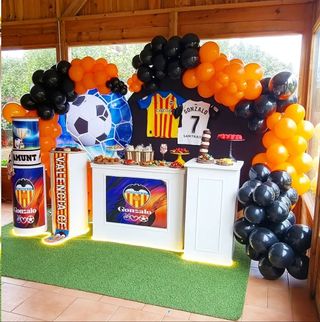 Decoraciones con Globos para Eventos Candy Bar