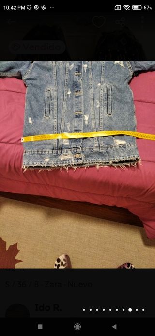 Chaqueta vaquera de borreguito