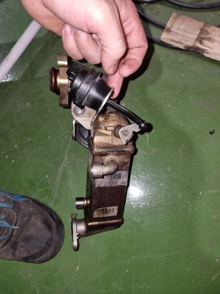 Radiador enfriador bmw