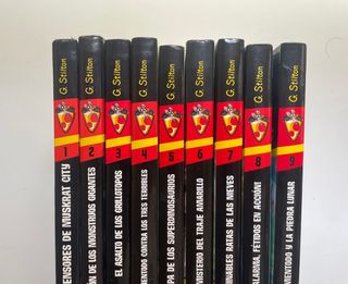 Libros Superheroes Geronimo Stilton 1-9