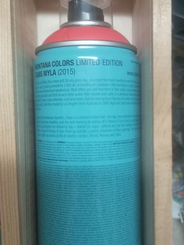 Spray Montana limited edition