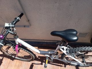 Bicicleta no incluye casco.