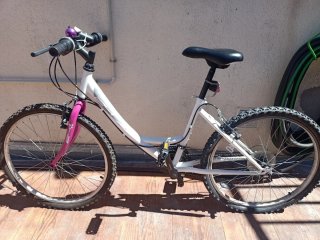 Bicicleta no incluye casco.