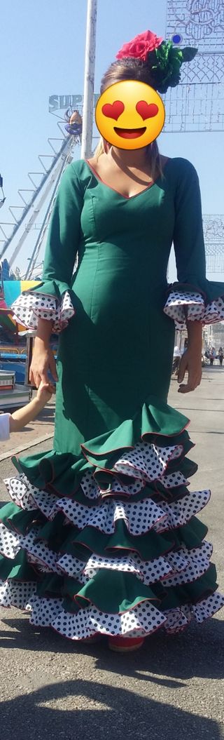 Traje de gitana / flamenca TALLA M