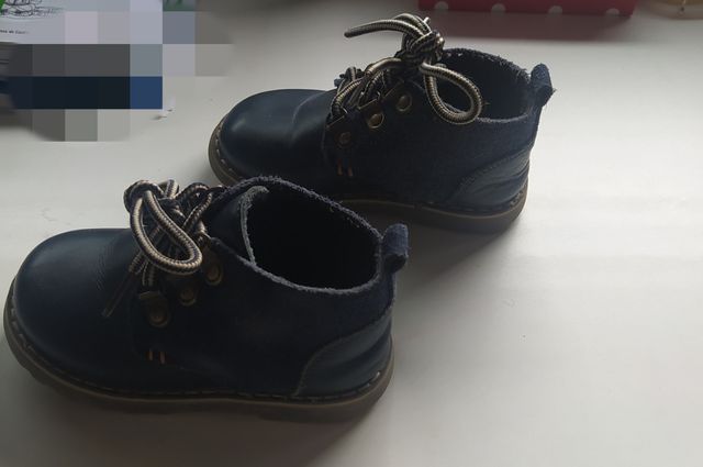 Botas niño piel Bubble Kids
