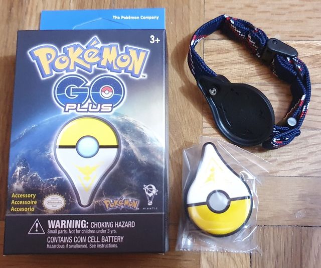 PULSERA POKEMON GO PLUS NUEVA CAPT AUTOM