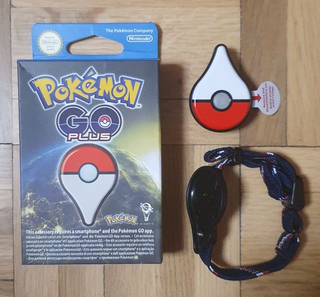PULSERA POKEMON GO PLUS NUEVA CAPT AUTOM