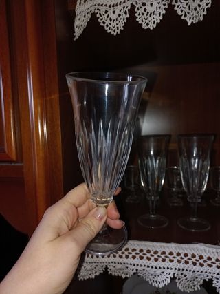Set 5 bicchieri da vino