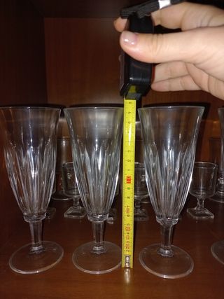 Set 5 bicchieri da vino
