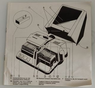 Hahnel DB universal visor diapositivas proyector
