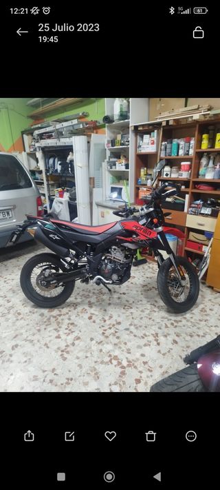 Aprilia sx 125cc 4t 2018