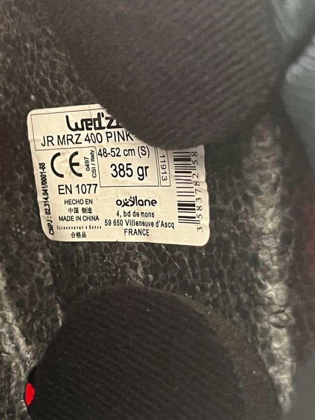 Casco esquí infantil