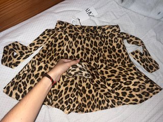 Falda de leopardo