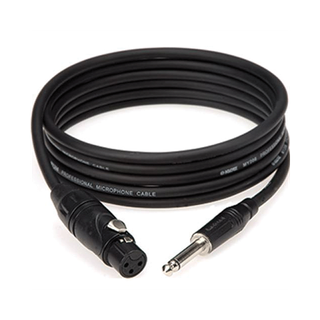❤️ Cable XLR hembra jack 4.5 metros