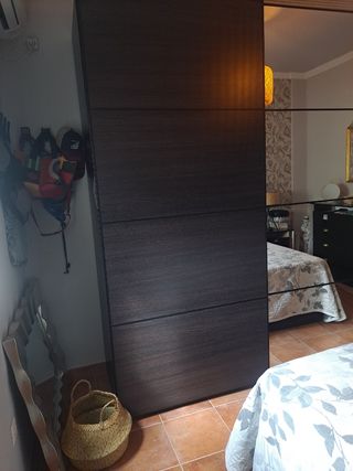 MEHAMN Ikea paneles negro- marrón