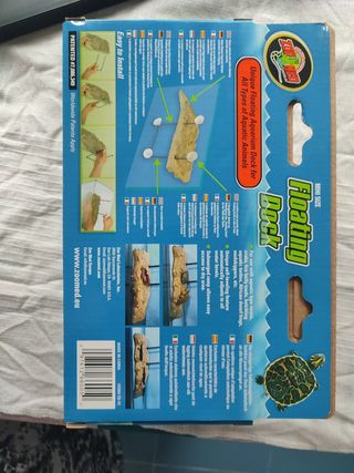 Pecera peces- tortuga