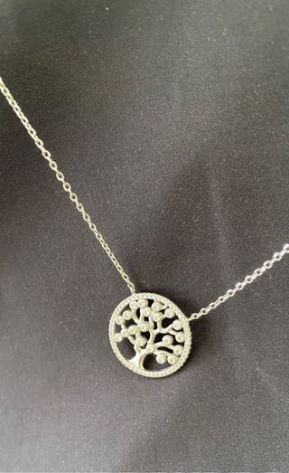 Gargantilla plata Arbol de la vida