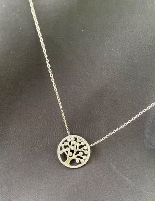Gargantilla plata Arbol de la vida