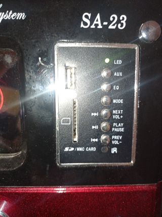 Minicadena retro potente Saivod