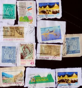 LOTE SELLOS ANDORRA AÑOS 90