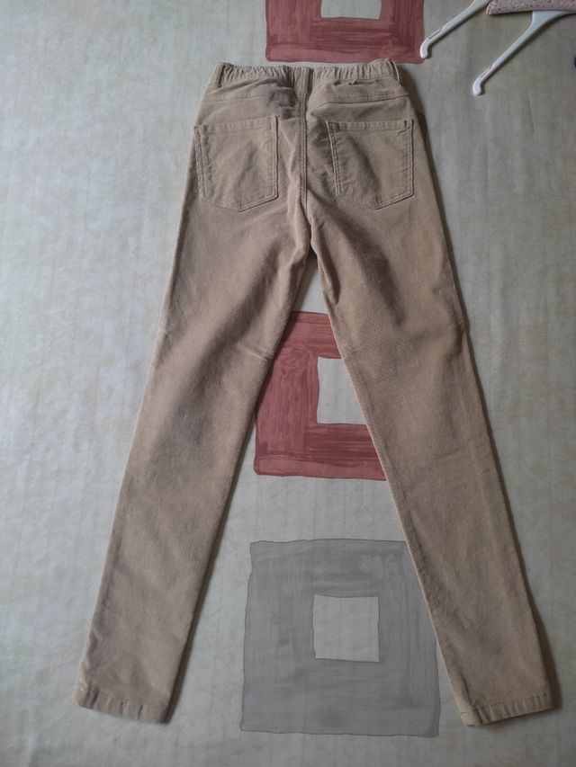 Pantalón pitillo micropana niña Mango talla 10