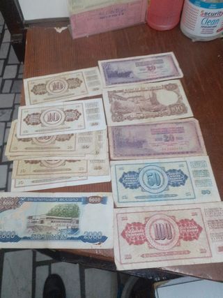 Banconote lotto stok varie nazioni