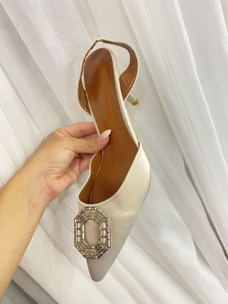 Zapatos de novia romántico