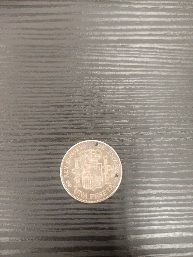 Moneda Alfonso XII peseta