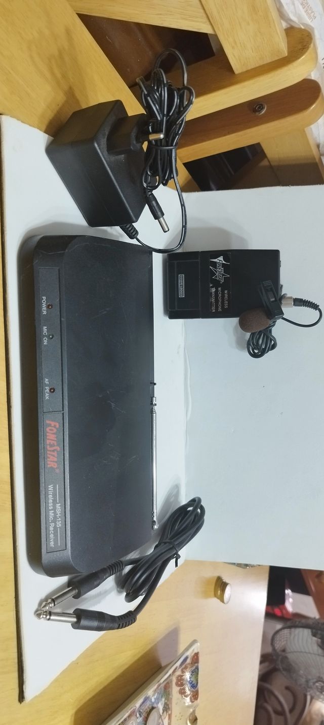 microfono inalambrico fonestar msh-135.