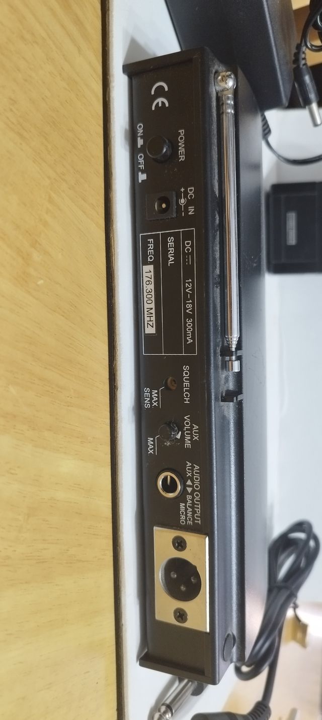 microfono inalambrico fonestar msh-135.