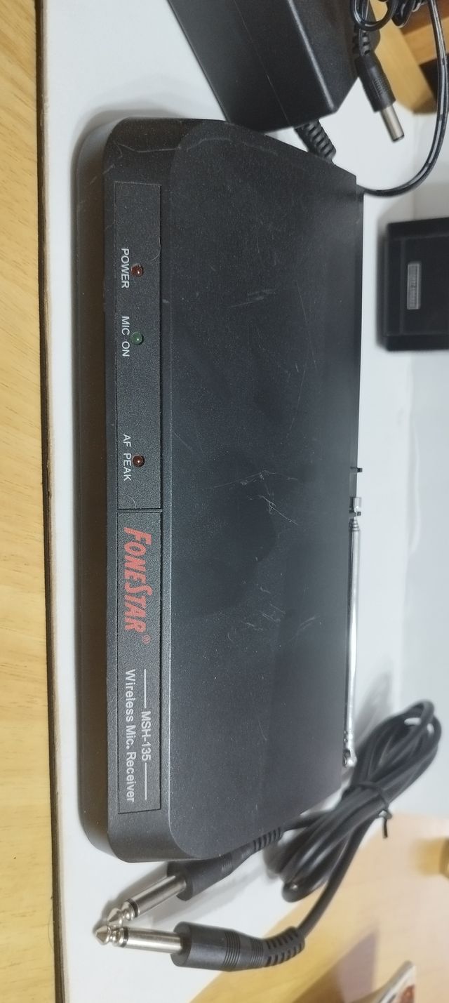 microfono inalambrico fonestar msh-135.