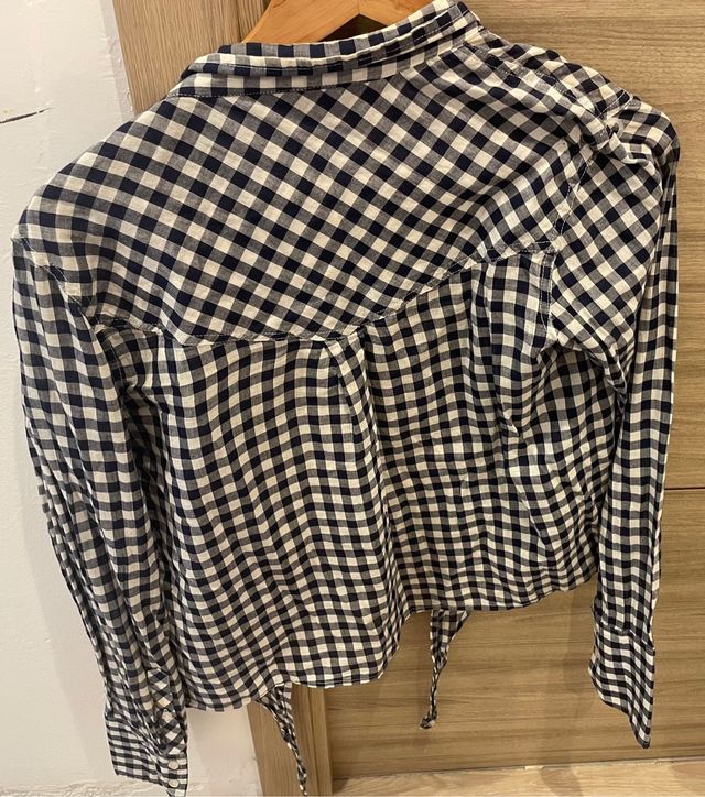 Camisa cuadros de manga larga