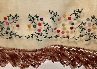 🌺Mantel bordado a mano 