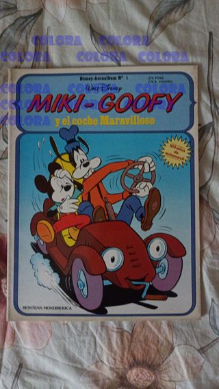 Comic Disney Autoalbum Nºs. 1 y 2 Walt Disney