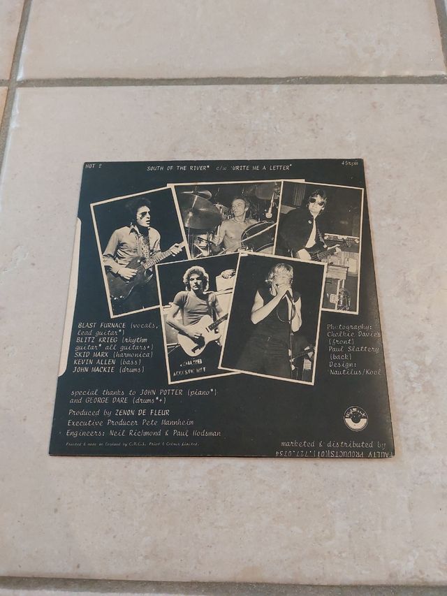 Vinile 45 giri Blast furnace.