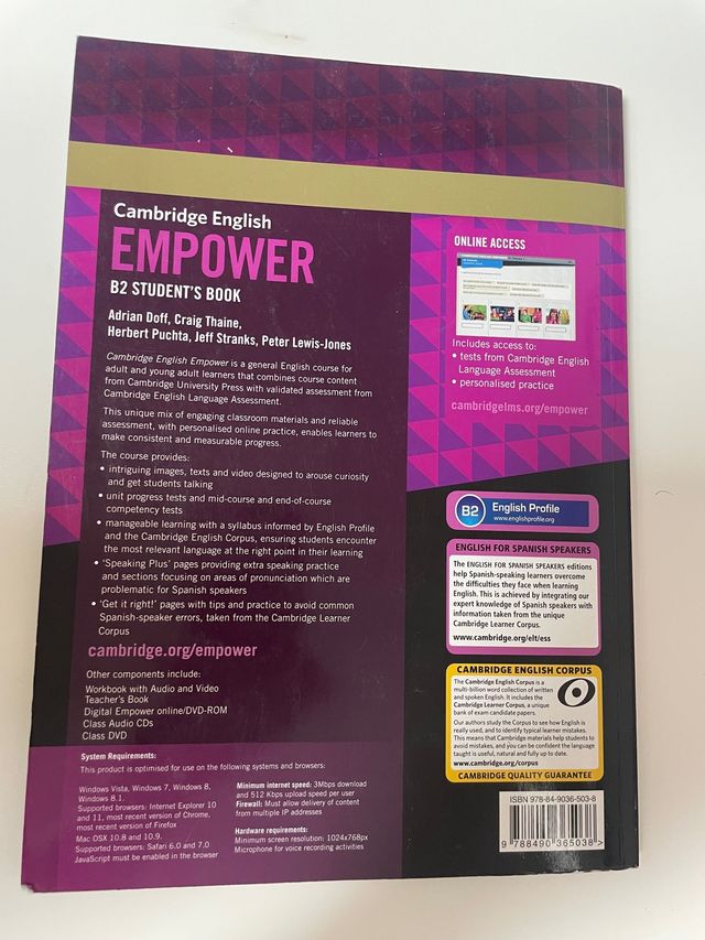 Empower B2 Cambridge Student’s Book