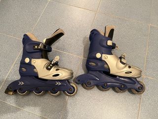 patines de linea y protectores