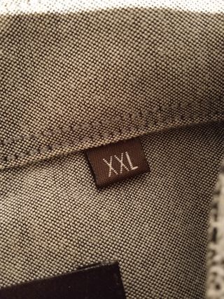 Camisa leñador XXL.