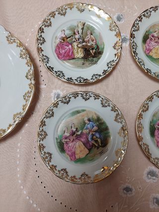 Juego de postre Santa Clara