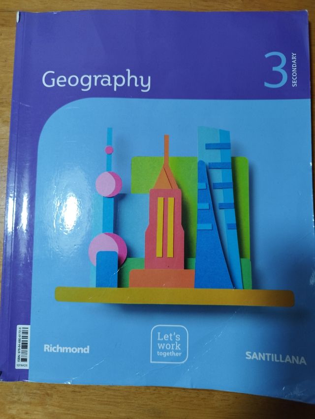 Libro geografía 3° ESO