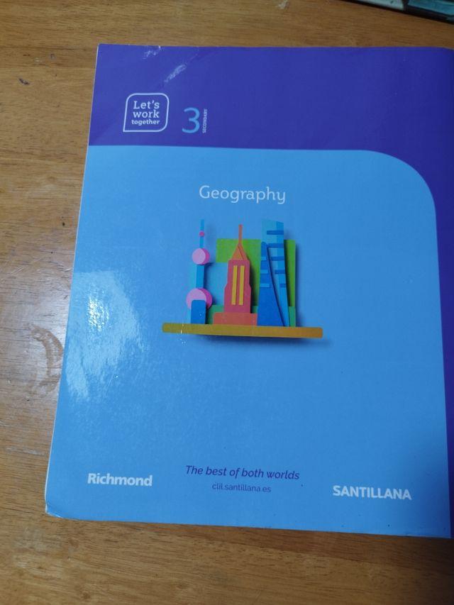 Libro geografía 3° ESO