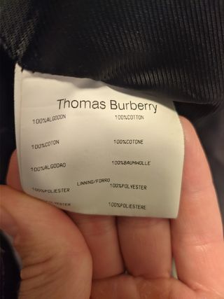 Abrigo Thomas Burberry talla S mujer