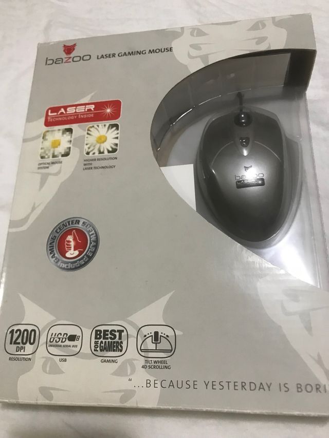 Mouse USB con cable Bazoo