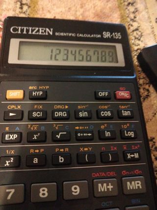 CITIZEN SR 135