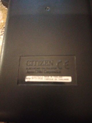 CITIZEN SR 135
