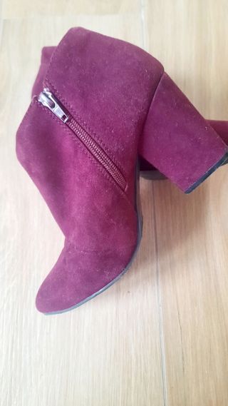 Botin mujer n°38 terciopelo