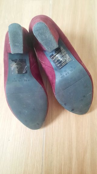 Botin mujer n°38 terciopelo