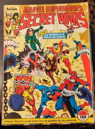 Secret Wars original 12 numeros grapas forum 1985